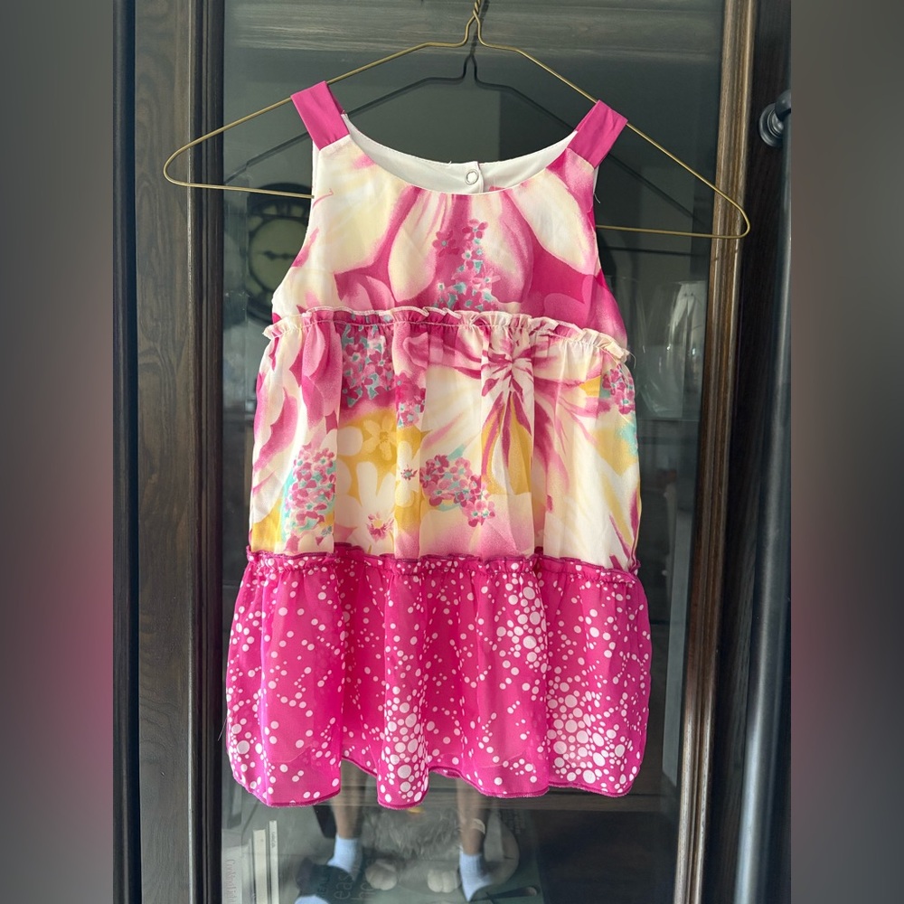 Hype Baby Pink Floral Dress